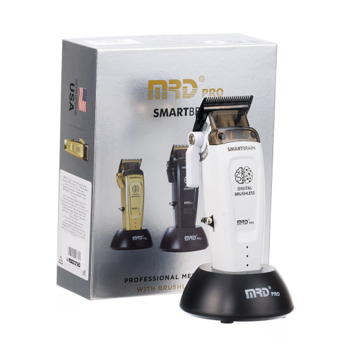 Машинка для стрижки, аккум\сет, 7200 об\мин, нож 45 мм, 0,3 - 4,0 мм, 6 нас MRD MRD-HC-90-4 white